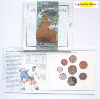 1996 Brilliant Uncirculated Coin Set - Click Image to Close